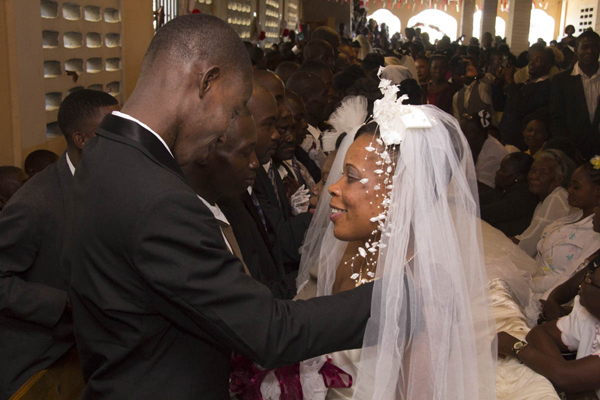 Mass Wedding in Haiti Today